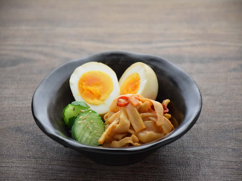 バリ辛めんま煮卵