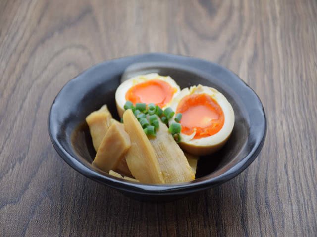 味メン豆缶煮卵